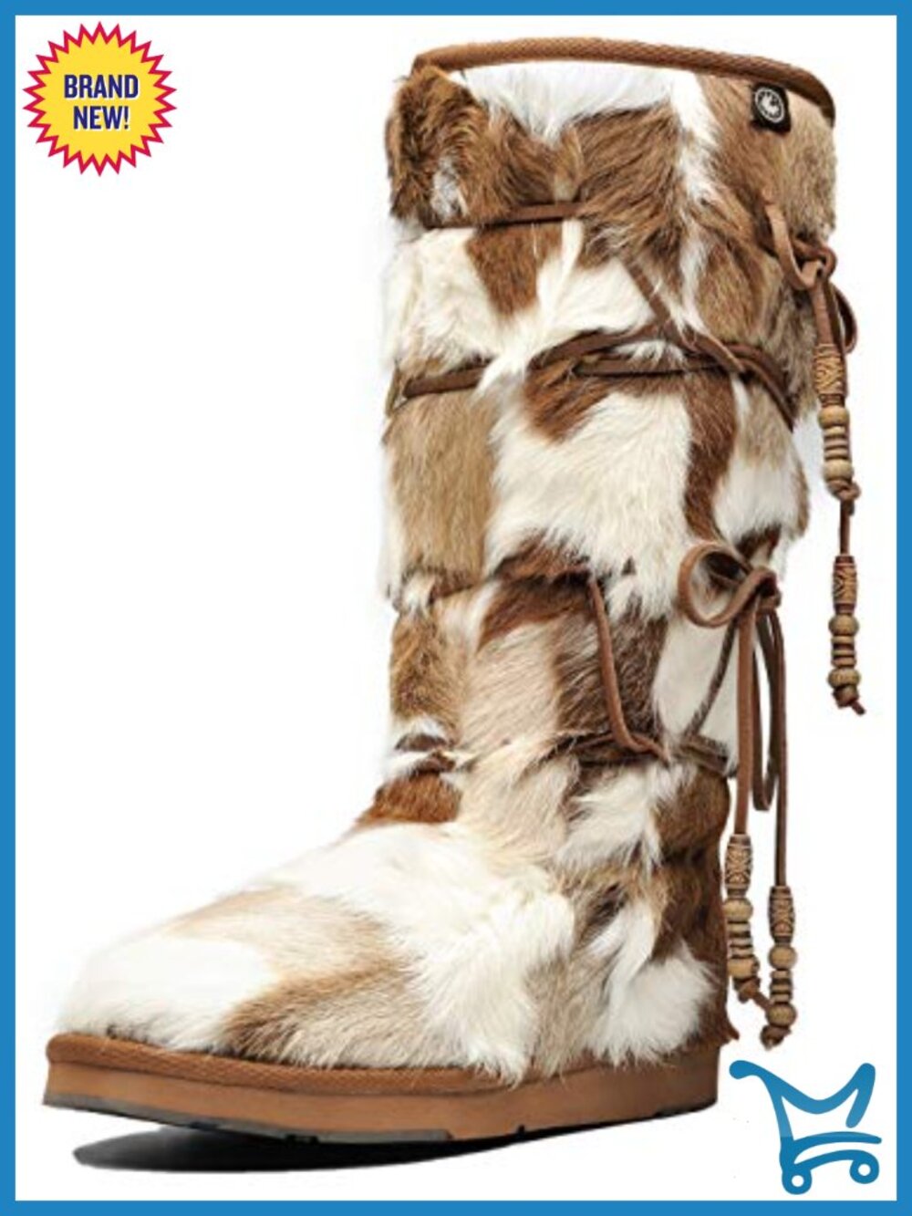 Comfort Suede Fur Shearling Stylish Knee High Winter Snow Boots Women